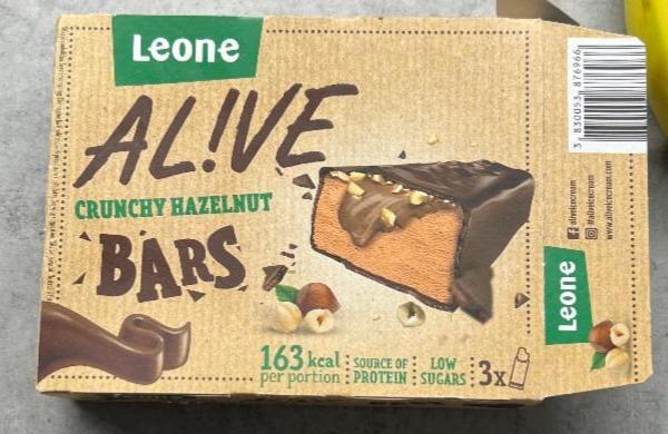 Fotografie - AL!VE Crunchy Hazelnut Bars Leone