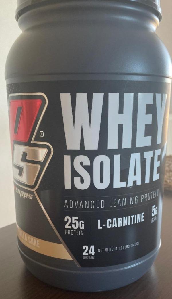 Fotografie - Whey Isolate Vanilla Cake ProSupps