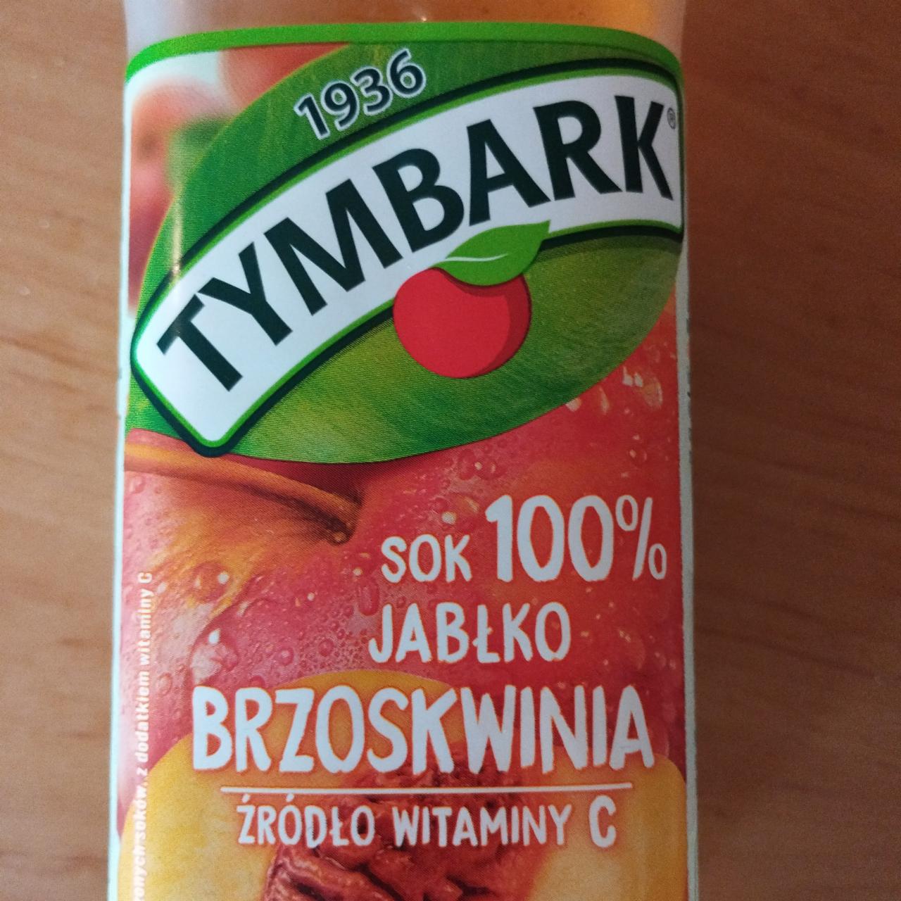 Fotografie - Sok 100% jabłko brzoskwinia Tymbark