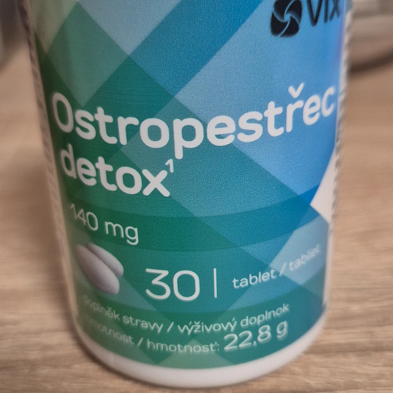 Fotografie - Ostropestřec detox Vix