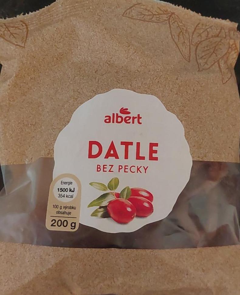 Fotografie - datle bez kôstky sušené Albert Quality