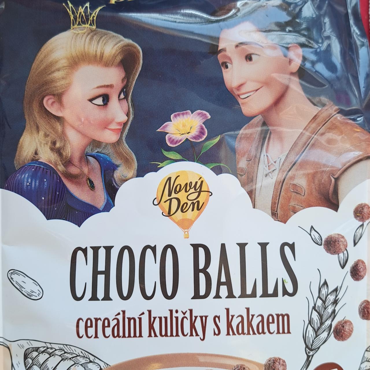 Fotografie - Choco balls cereální kuličky s kakaem Nový den