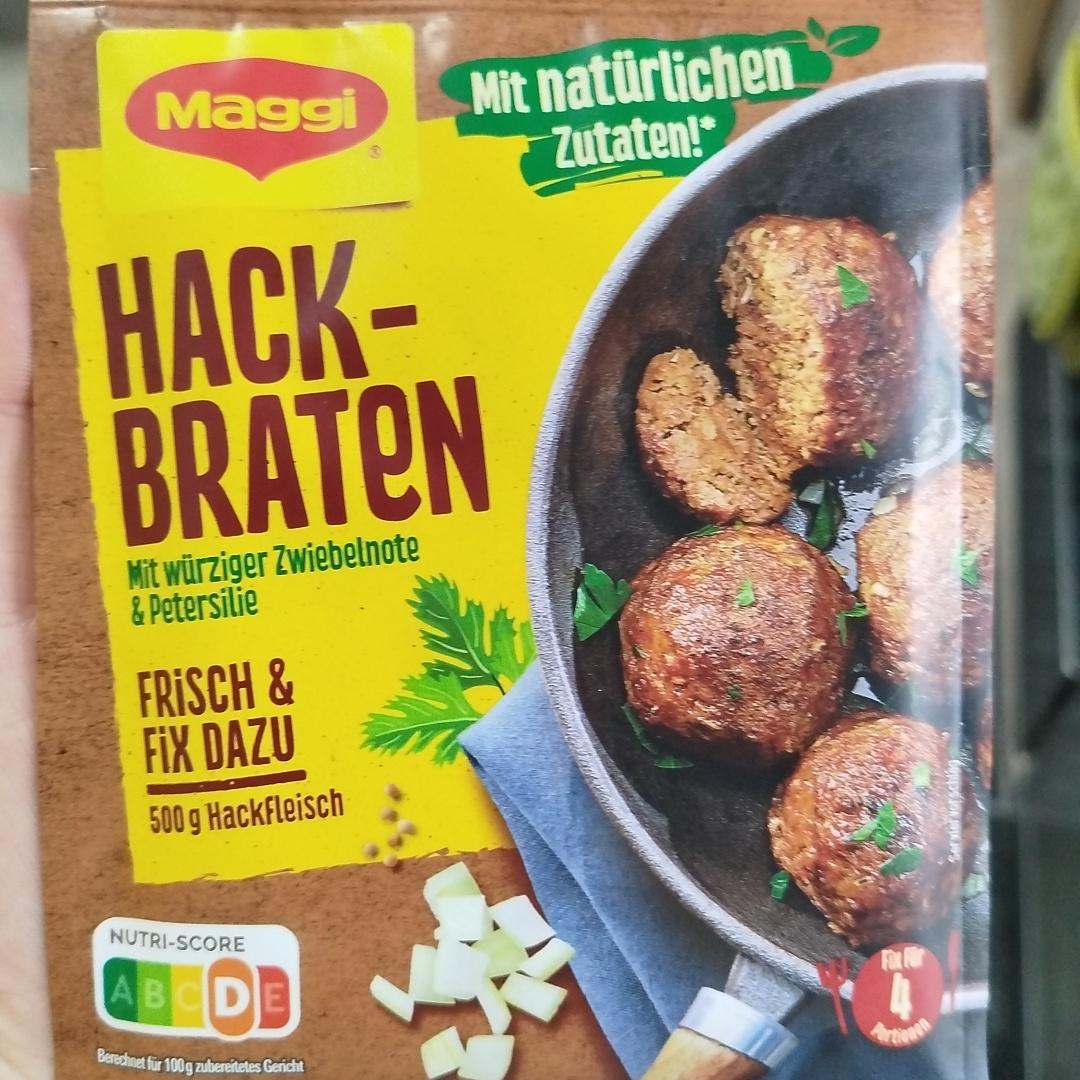 Fotografie - Hack-Braten Maggi