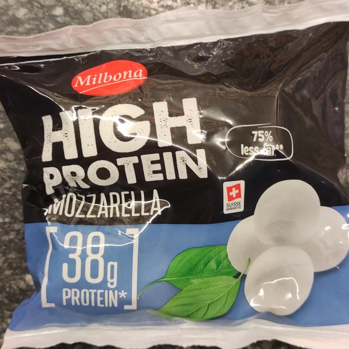 Fotografie - Hight Protein Mozzarella Milbona