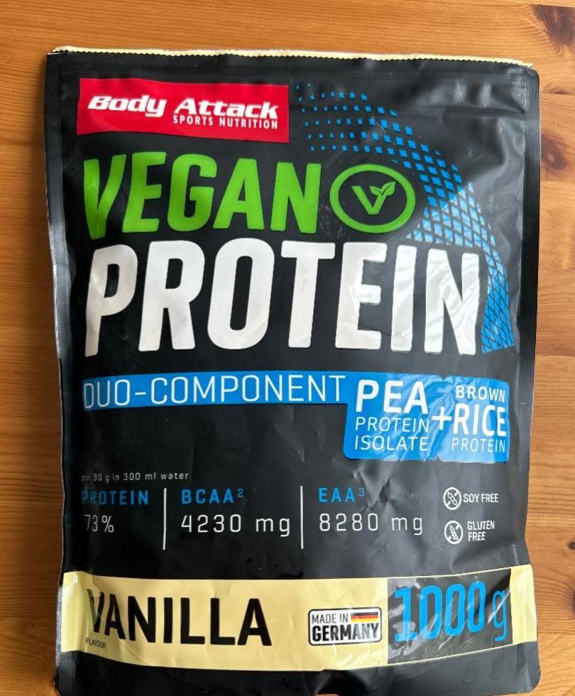 Fotografie - Vegan Protein Vanilla Body Attack