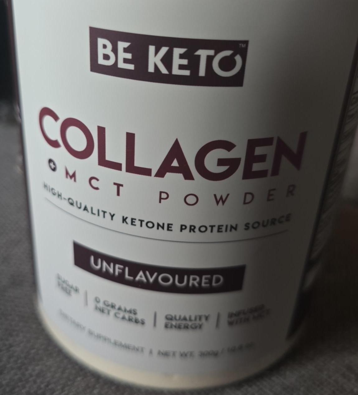 Fotografie - Collagen MCT Powder Unflavoured Be Keto