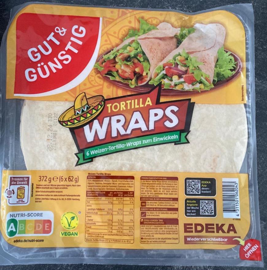 Fotografie - Tortilla Wraps Edeka