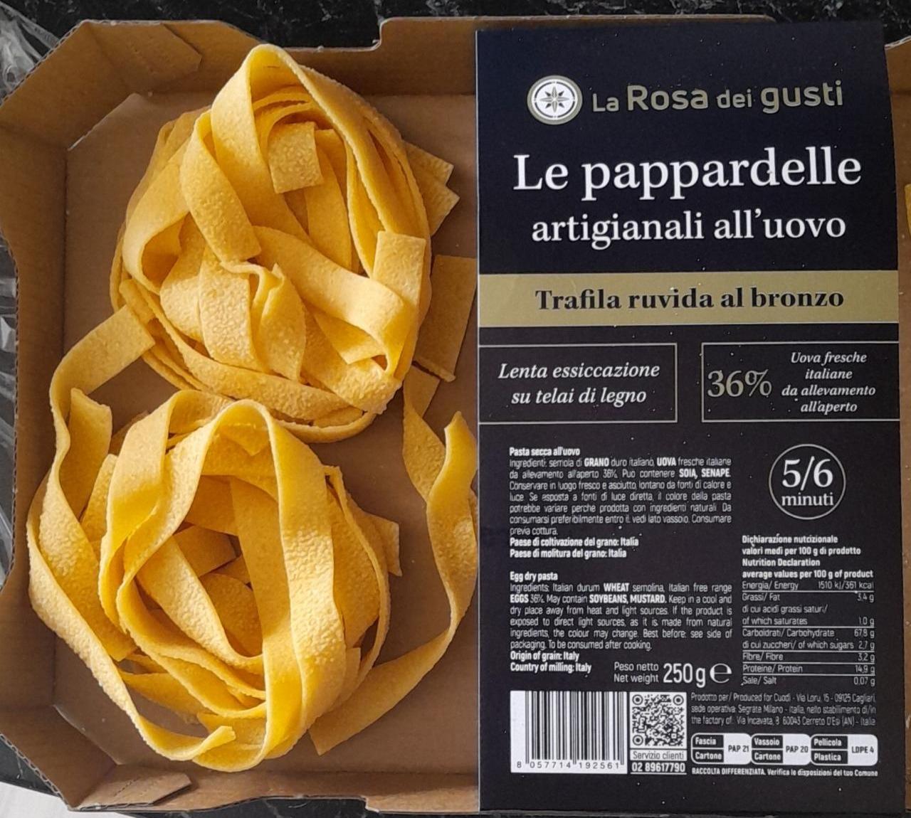 Fotografie - Le pappardelle La Rosa dei gusti