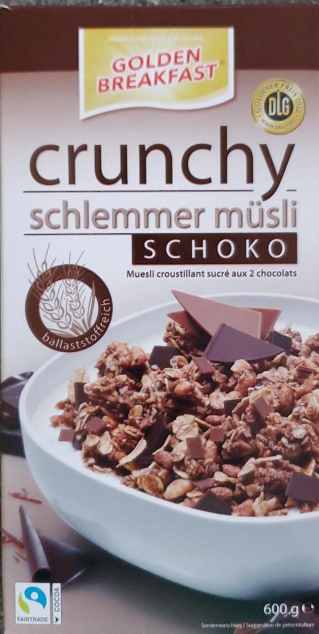 Fotografie - Crunchy schlemmer musli schoko Golden Breakfast