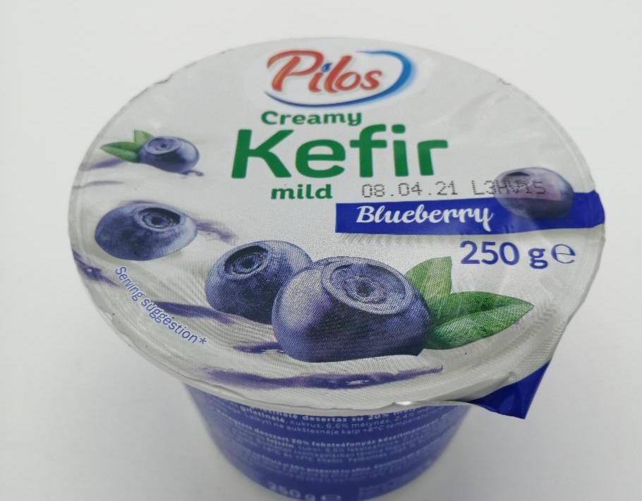 Fotografie - Creamy kefir mild blueberry Pilos