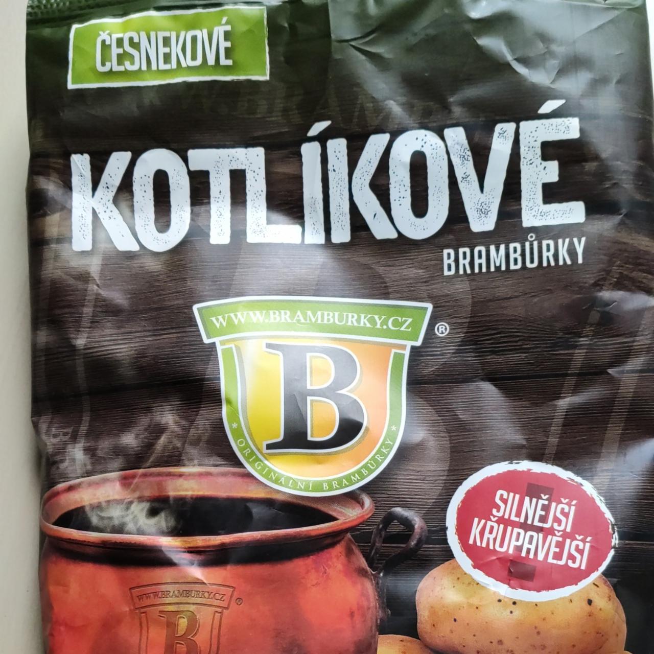 Fotografie - Kotlíkové brambůrky česnekové Bramburky.cz