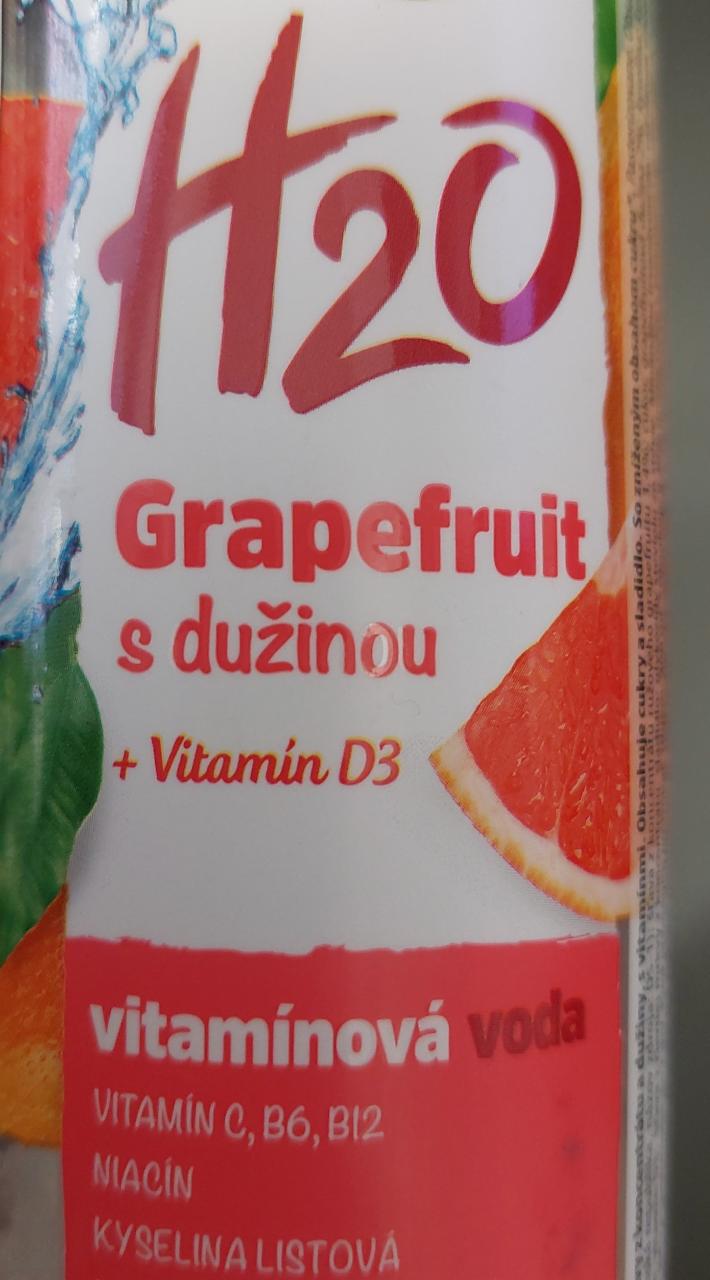 Fotografie - H2O Grapefruit s dužninou + Vitamín D3 RIO