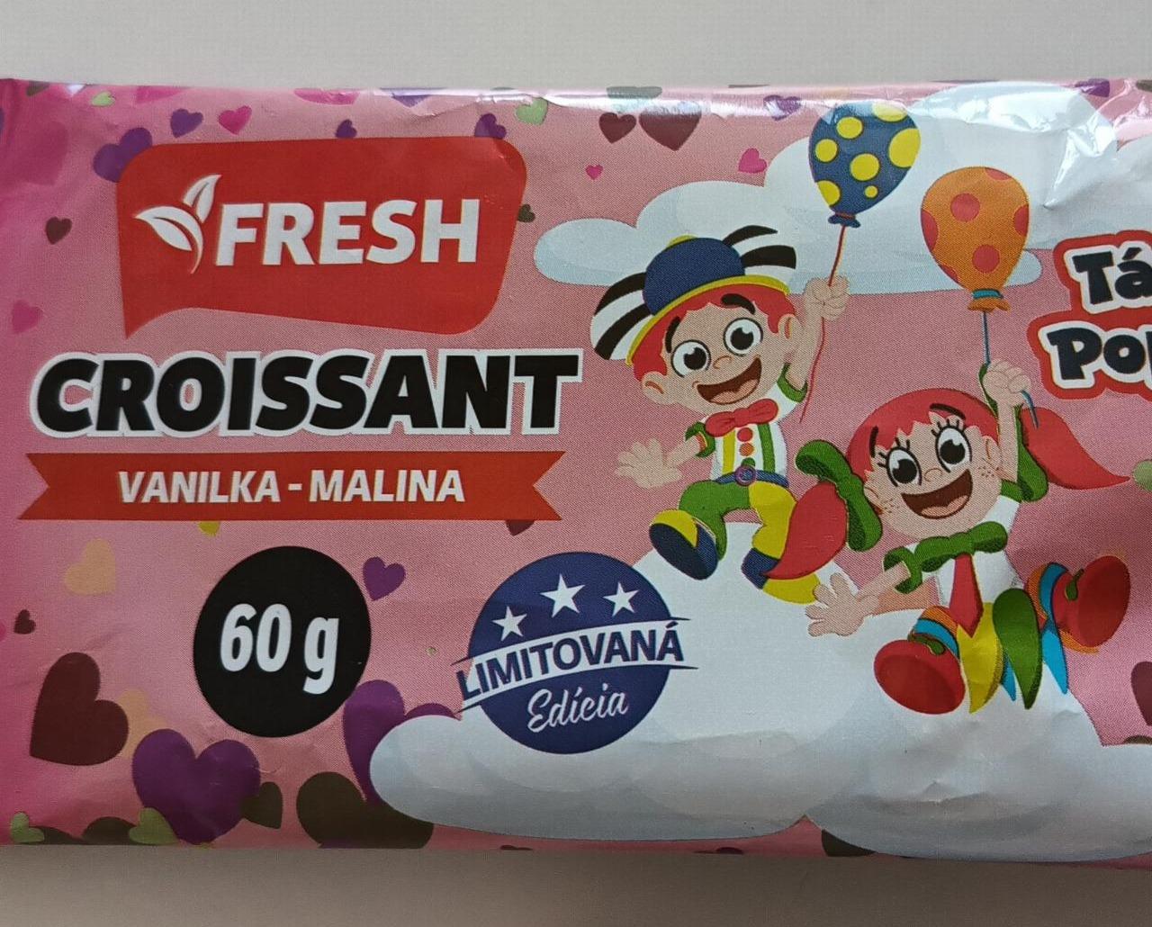 Fotografie - Croissant vanilka - malina Fresh