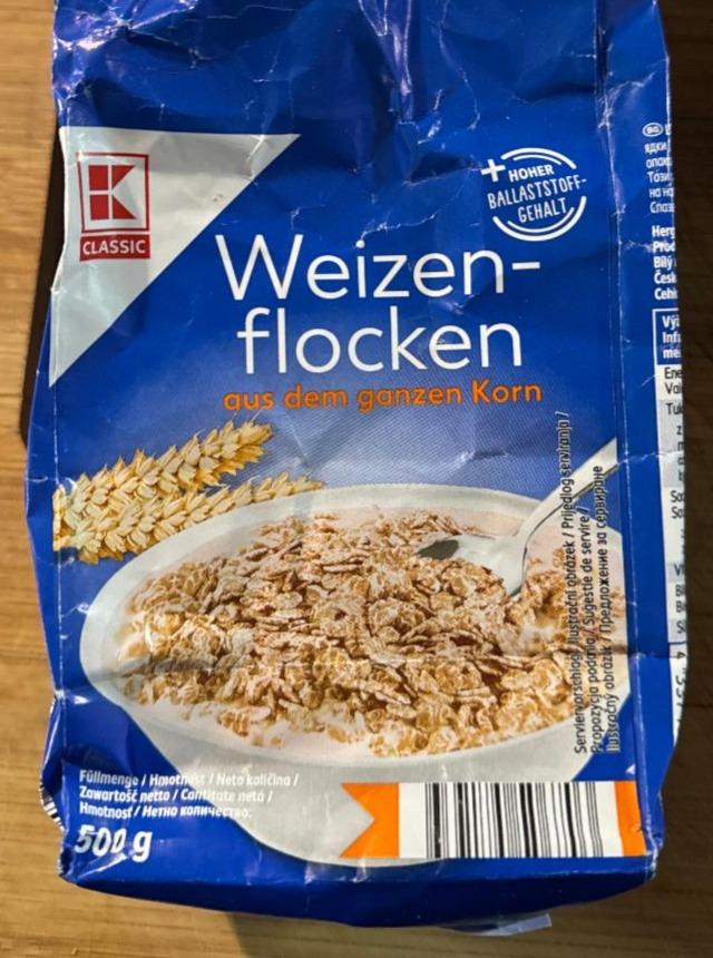 Fotografie - Weizen-flocken aus dem ganzen korn K-Classic