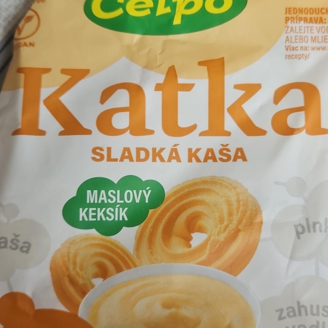 Fotografie - Katka sladká kaša Maslový keksík Celpo