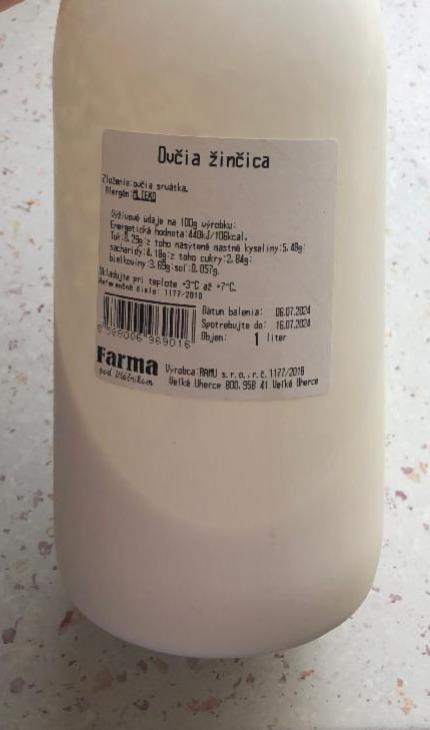 Fotografie - Ovčia žinčica Farma pod Vtáčnikom