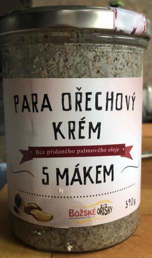 Fotografie - Para ořechový krém s mákem