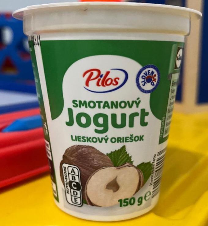 Fotografie - Smotanový jogurt Lieskový oriešok Pilos