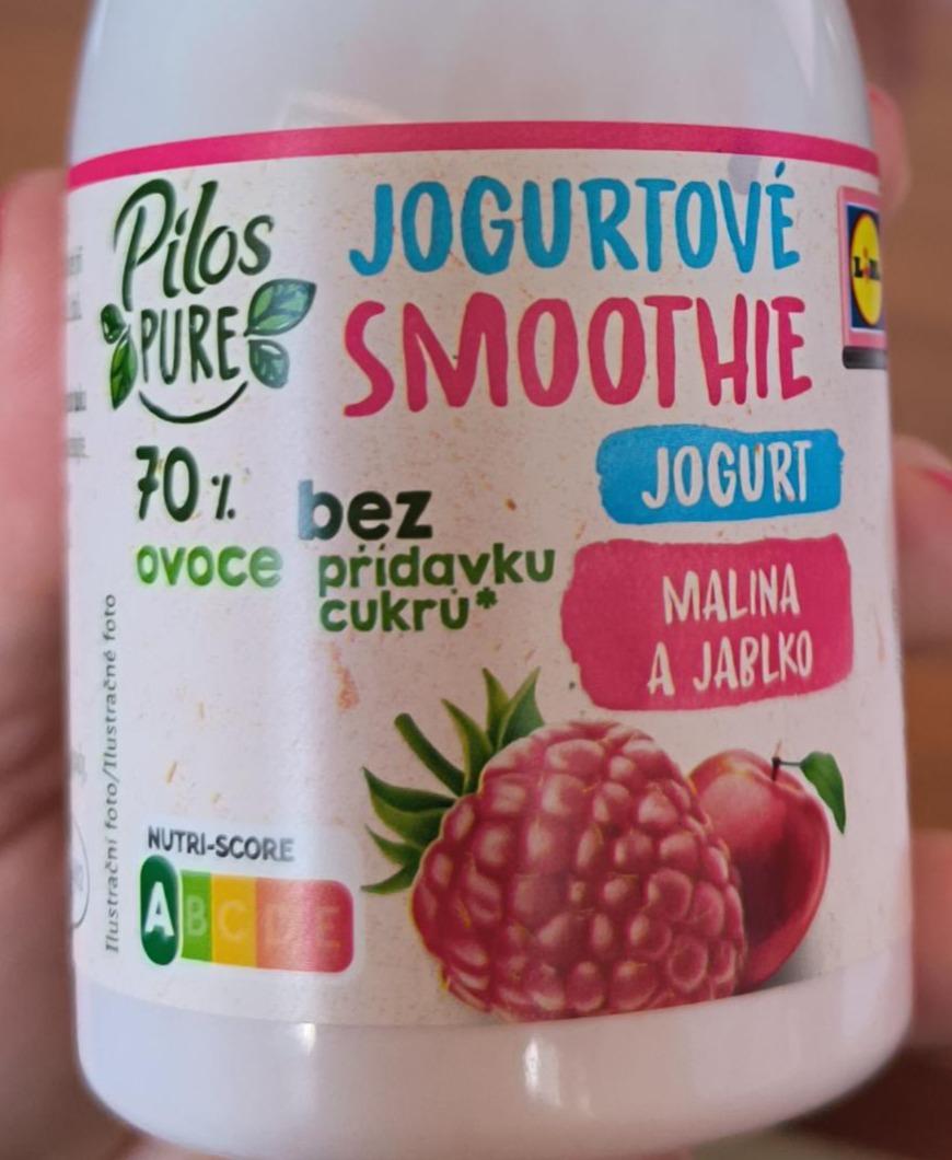 Fotografie - Jogurtové Smoothie Jogurt Malina a Jablko Pilos Pure