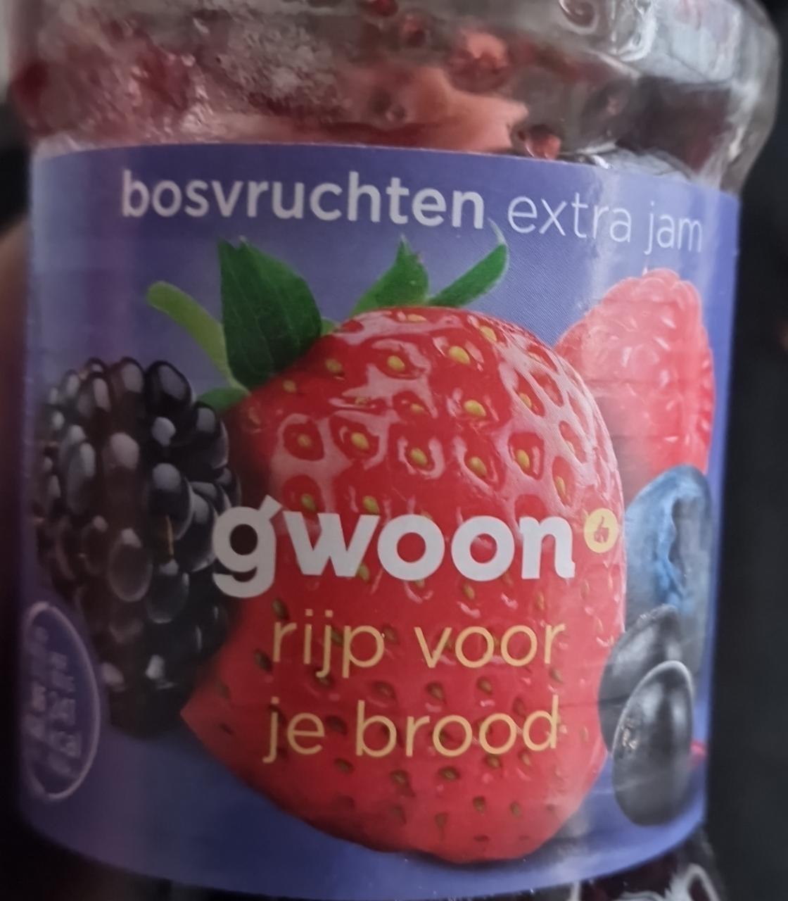 Fotografie - Bosvruchten extra jam gwoon