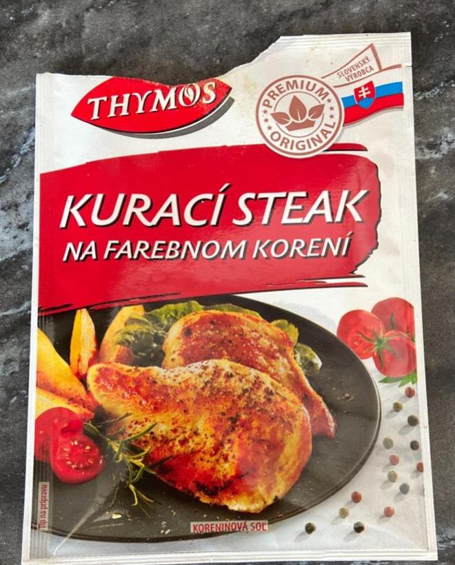 Fotografie - Kurací steak na farebnom korení Thymos