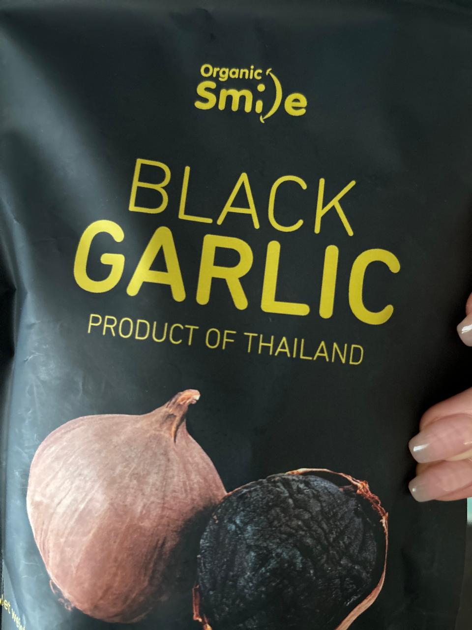 Fotografie - Black garlic Organic Smile