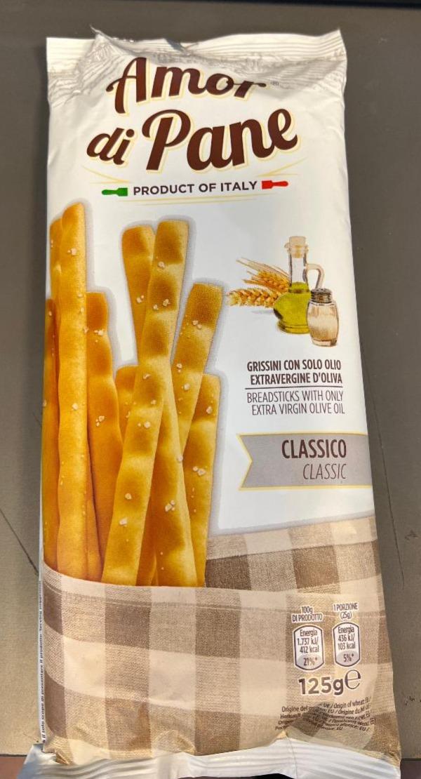 Fotografie - Grissini con solo olio classico Amor di Pane