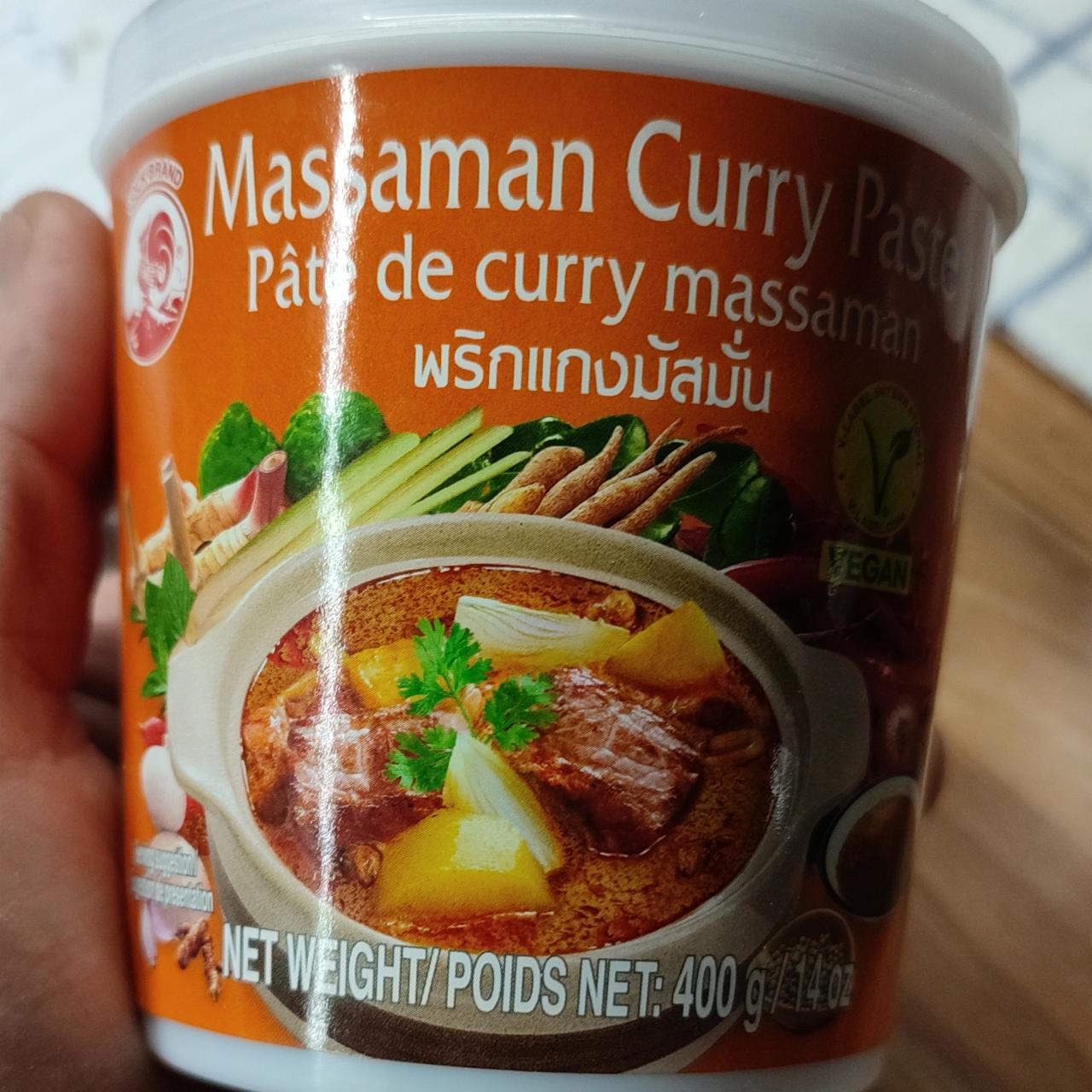 Fotografie - Massaman Curry Paste Cock Brand