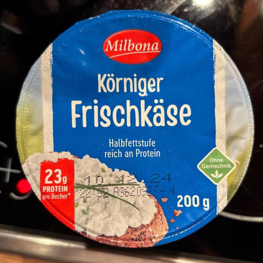 Fotografie - Körniger Frischkäse Milbona