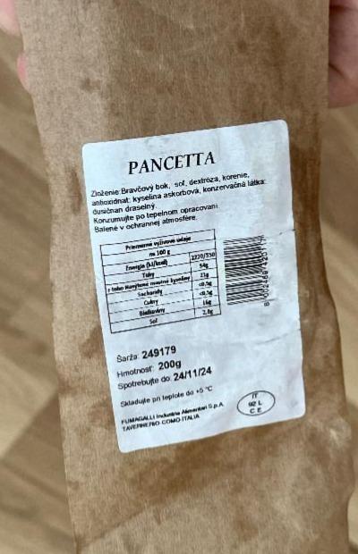 Fotografie - Pancetta Fumagalli