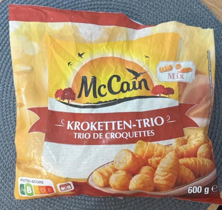 Fotografie - Kroketten-Trio McCain