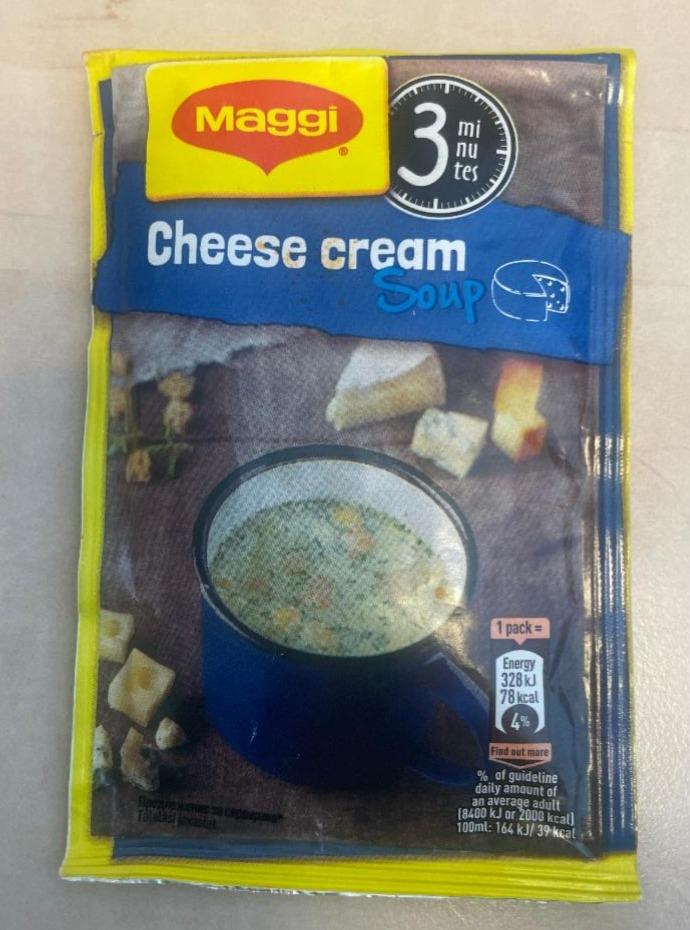 Fotografie - Cheese cream Soup Maggi