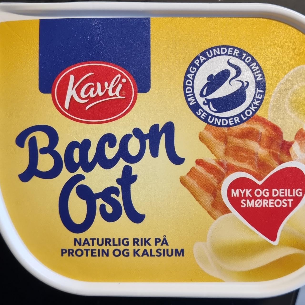 Fotografie - Bacon Ost Kavli