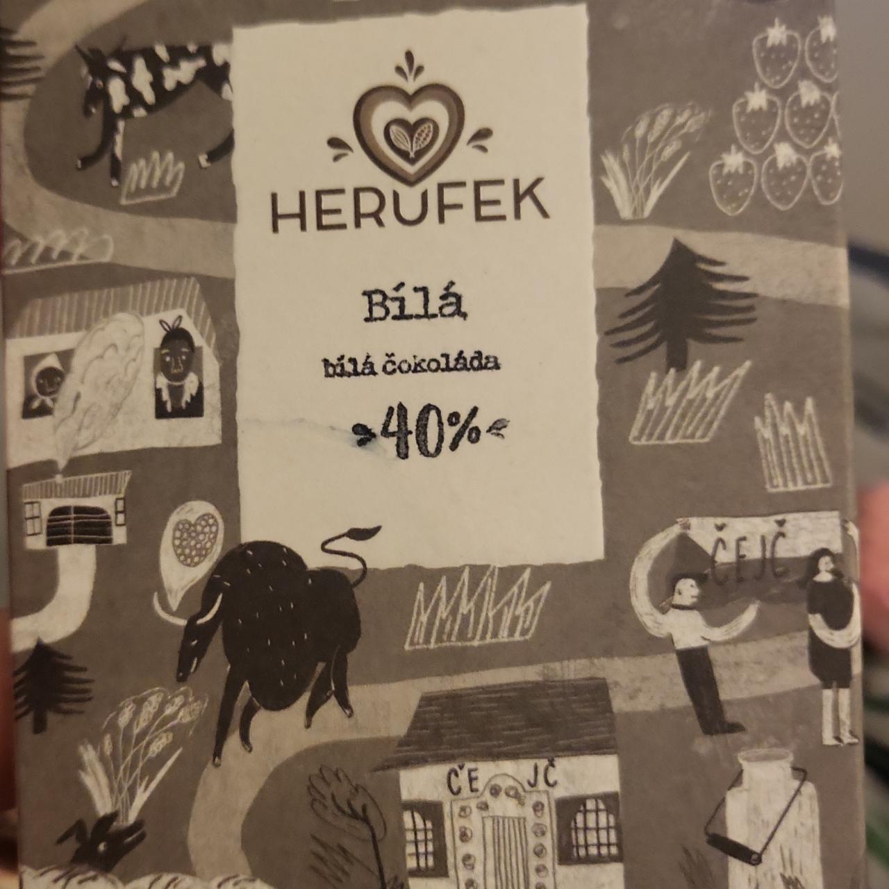 Fotografie - Bílá čokoláda 40% Herufek