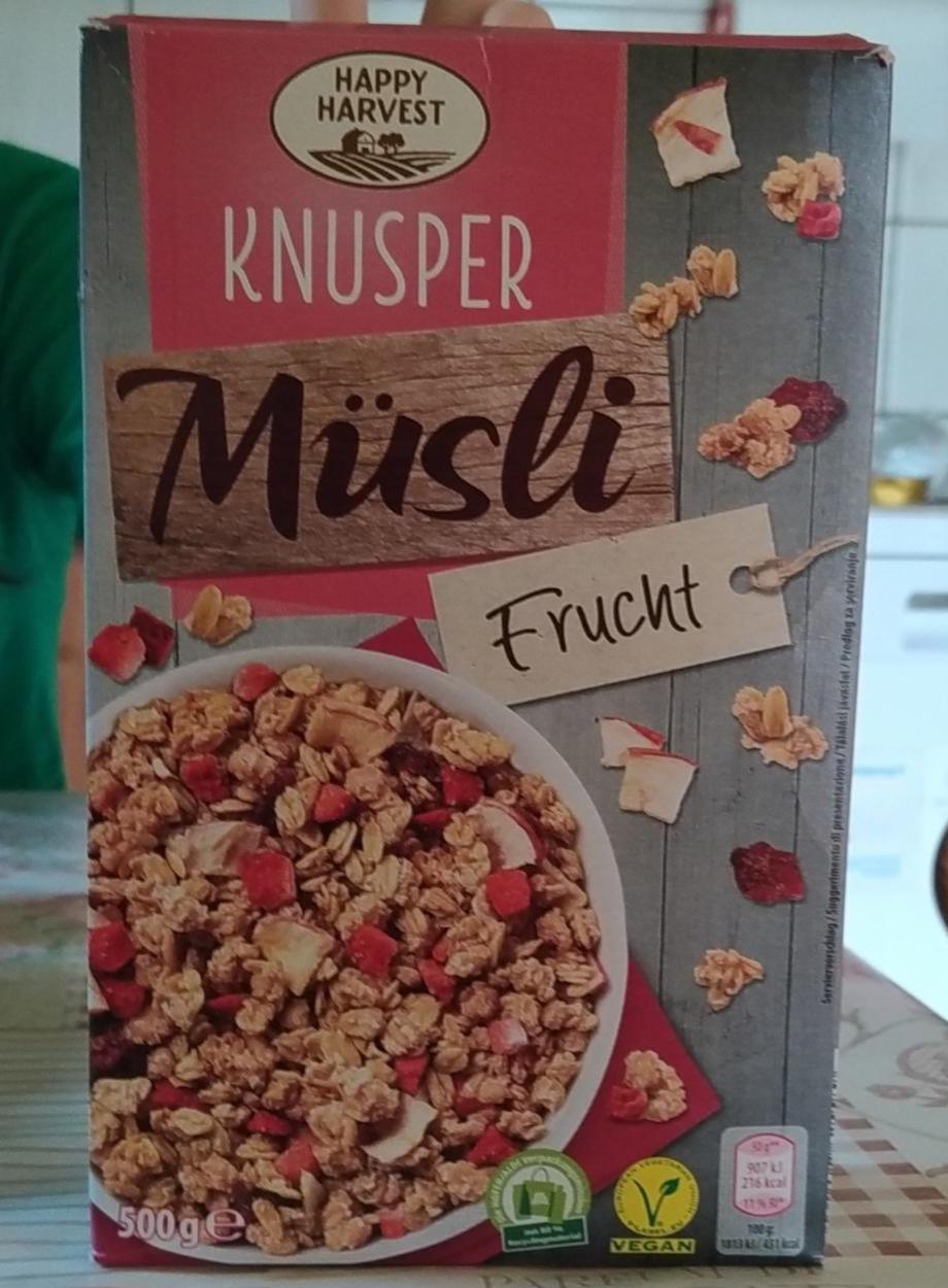 Fotografie - Knusper Müsli Frucht Happy Harvest