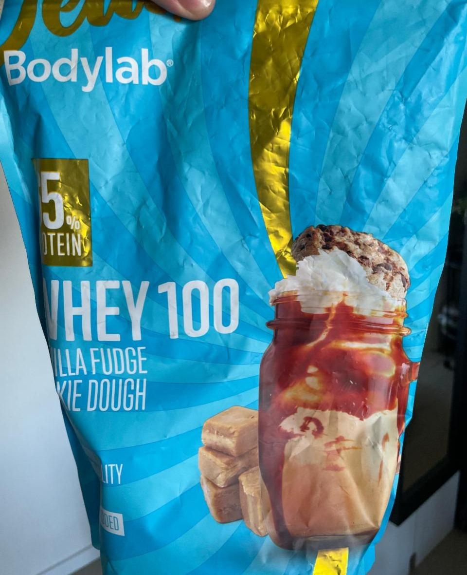 Fotografie - Whey 100 vanilla fudge cookie dough Bodylab