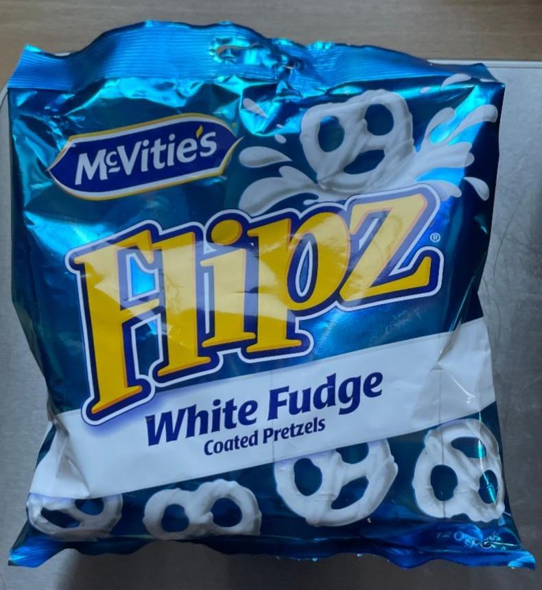 Fotografie - Flipz white fudge coated pretzels McVitie´s