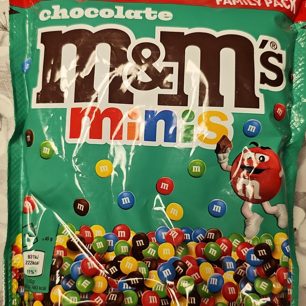 Fotografie - chocolate m&m's minis