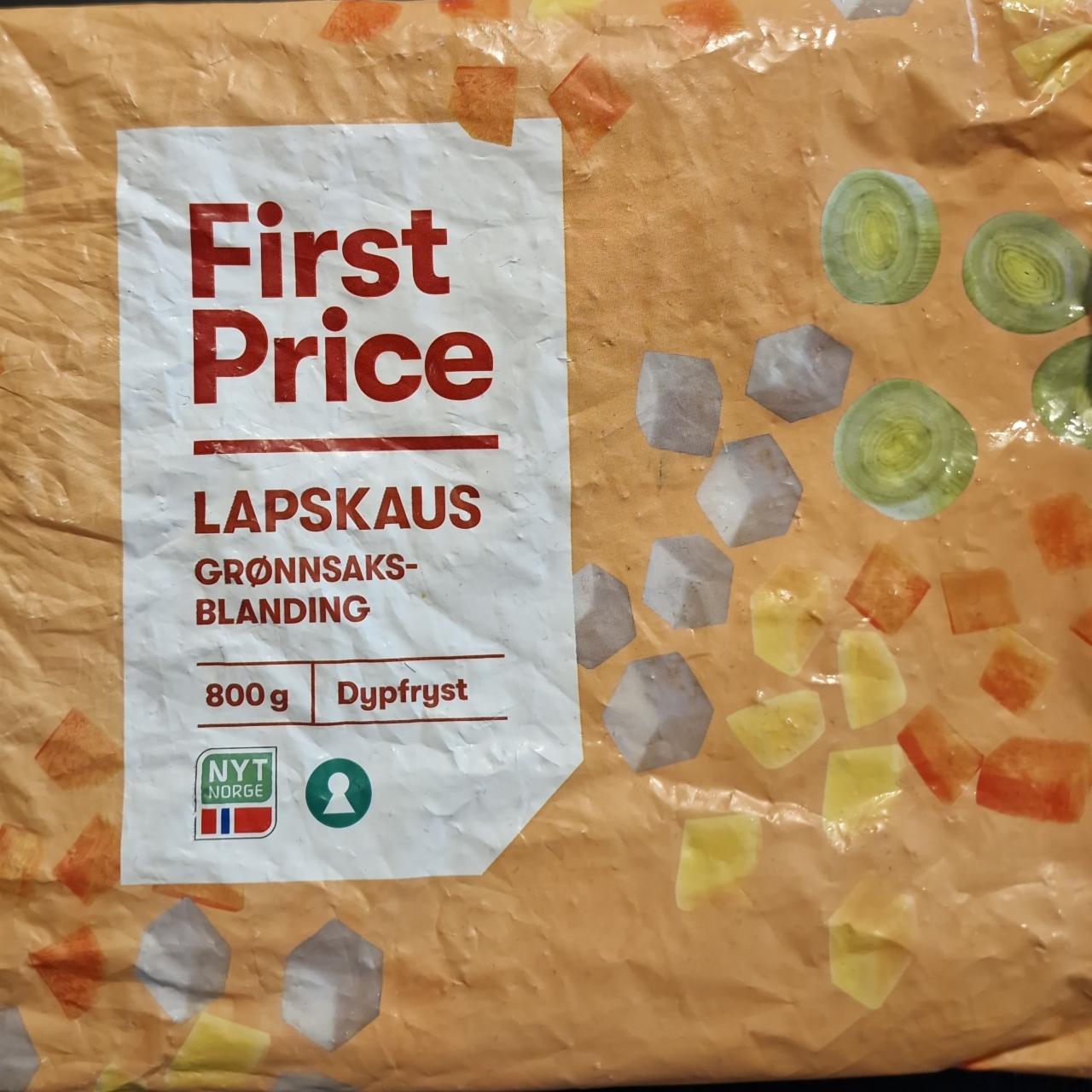 Fotografie - Lapskaus Grønnsaks-Blanding First Price