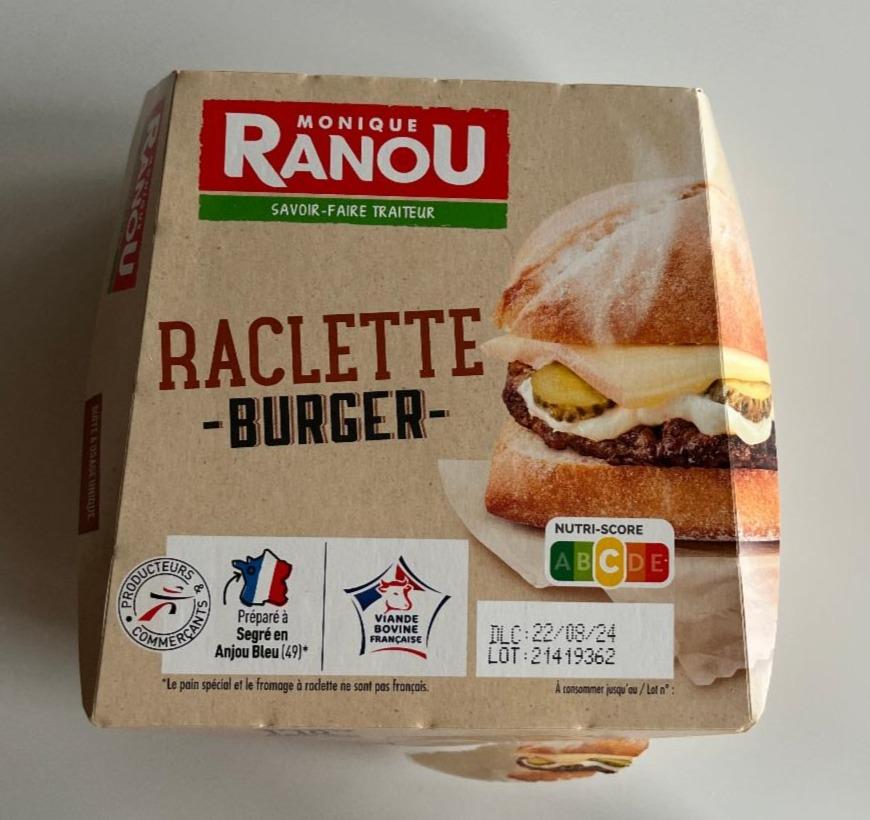 Fotografie - Raclette Burger Monique Ranou