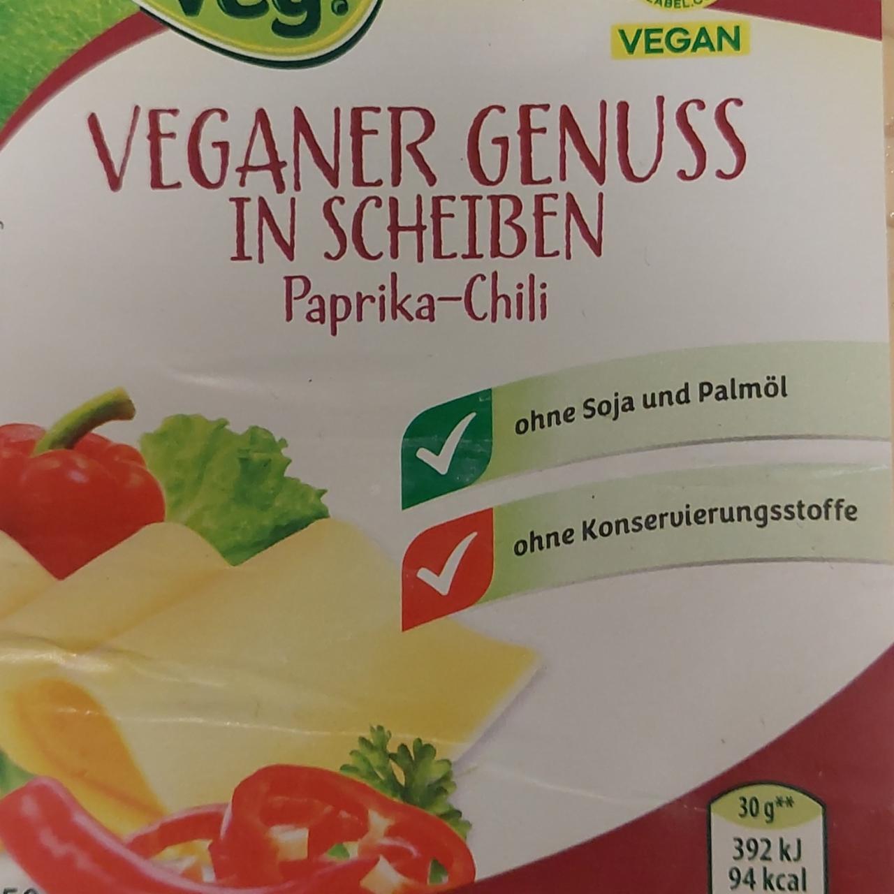 Fotografie - Veganer Genuss in Scheiben Paprika-Chili Just Veg!