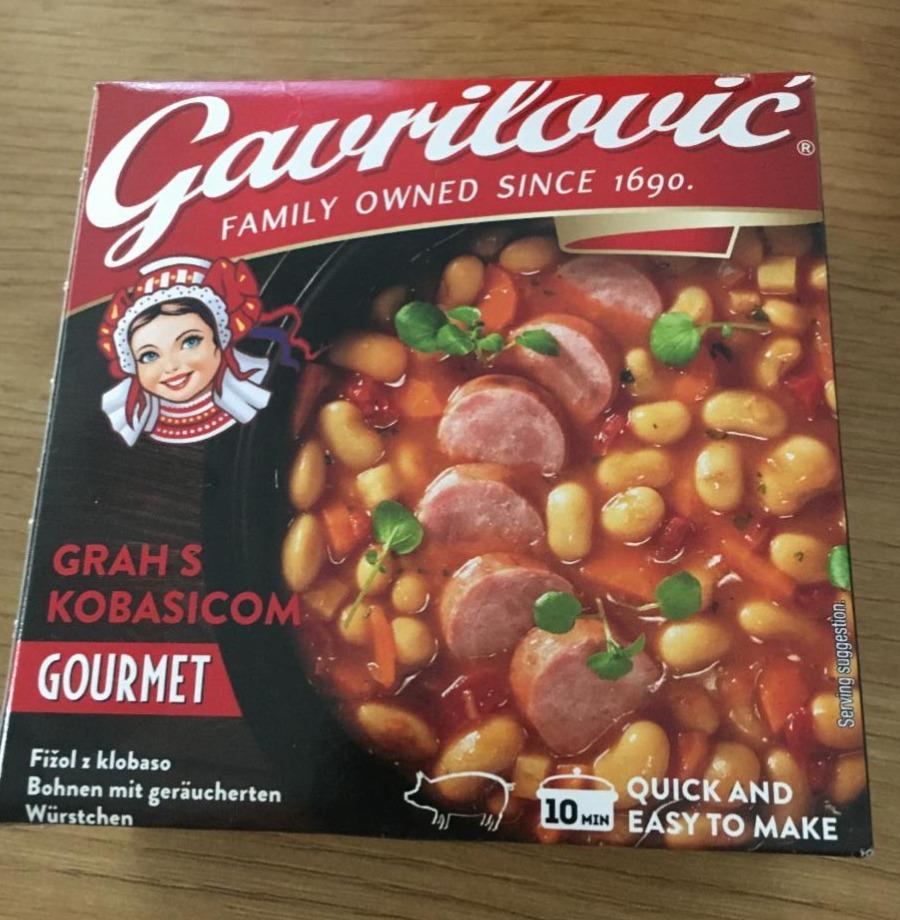 Fotografie - Grah s kobasicom Gourmet Gavrilović