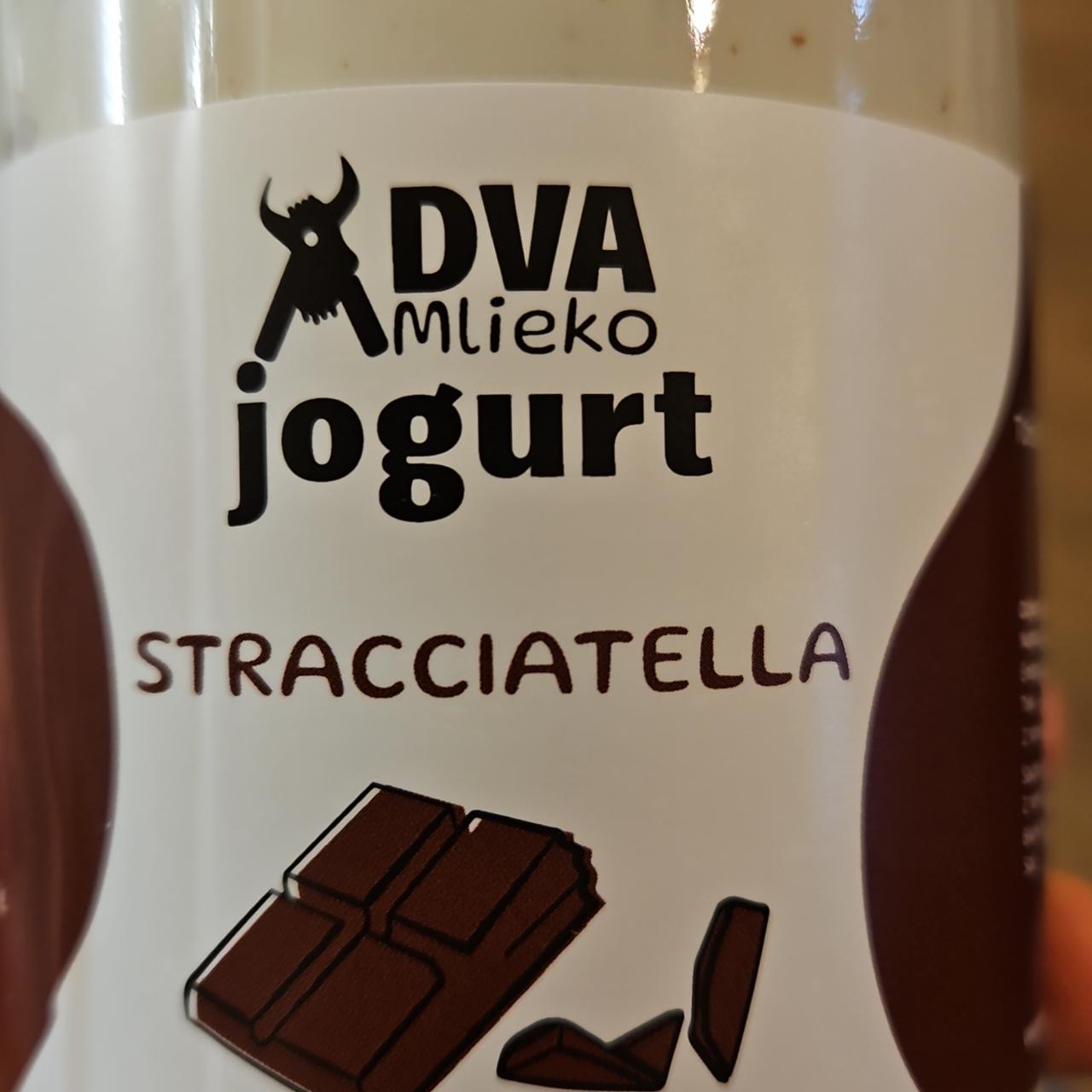 Fotografie - Jogurt Stracciatella Dva mlieko