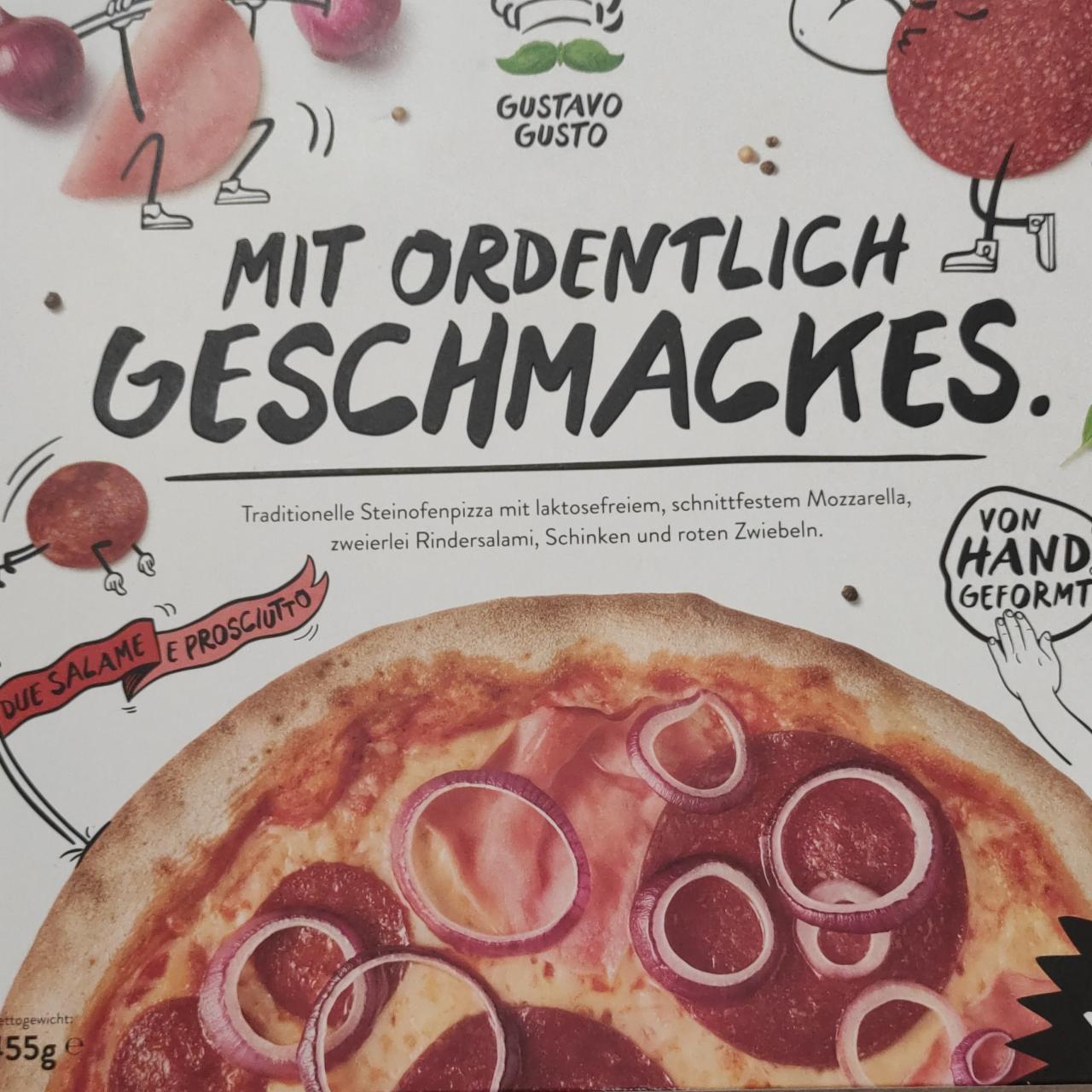 Fotografie - Mit ordentlich geschmackes due salame e prosciutto Gustavo Gusto