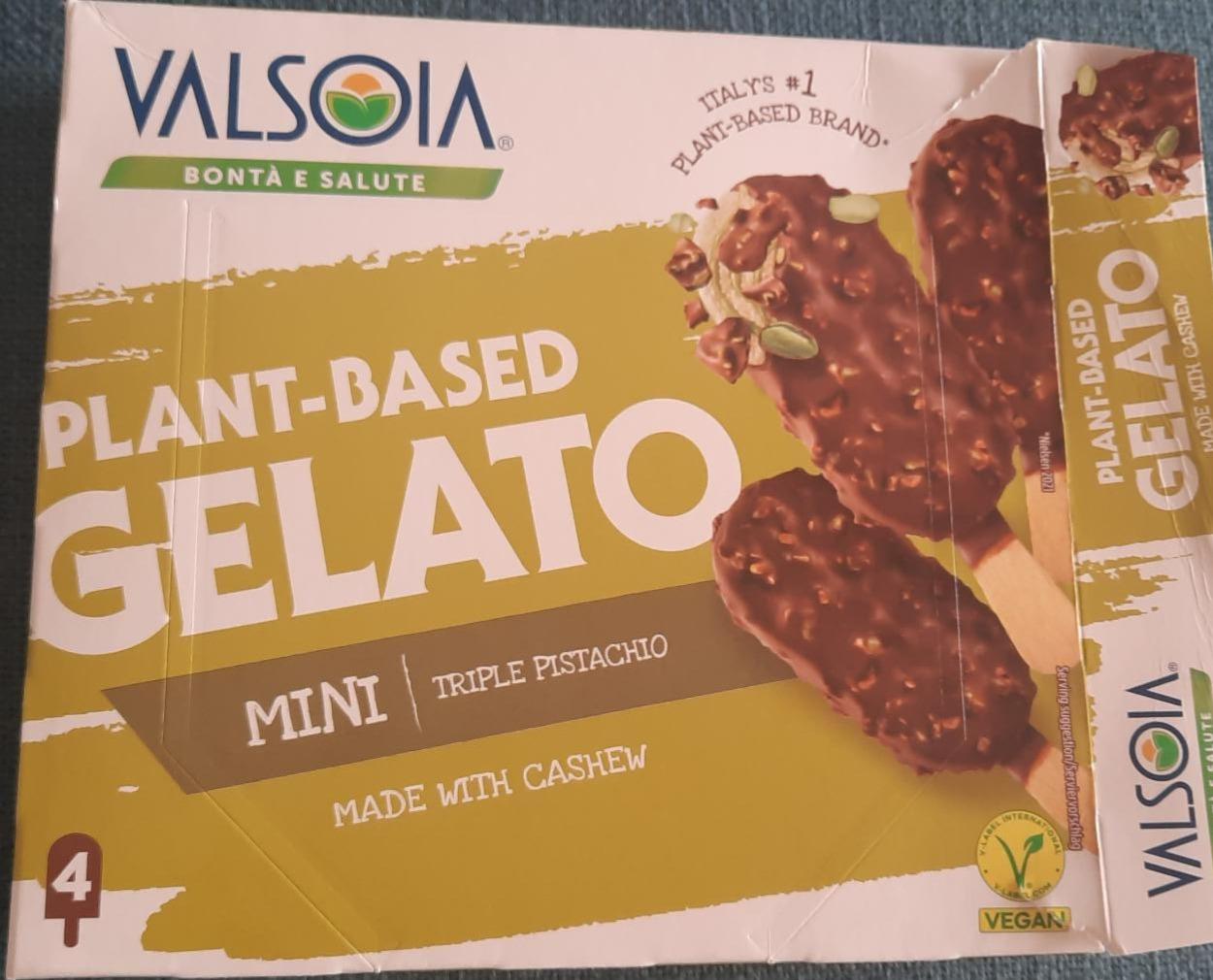 Fotografie - Plant-Based Gelato Mini Triple Pistachio Valsoia