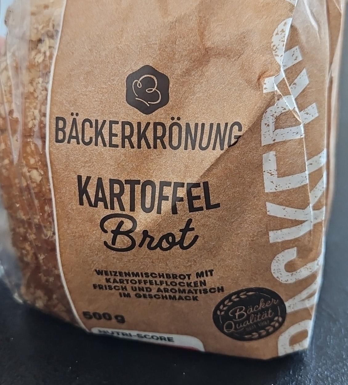 Fotografie - Kartoffel Brot Bäckerkrönung