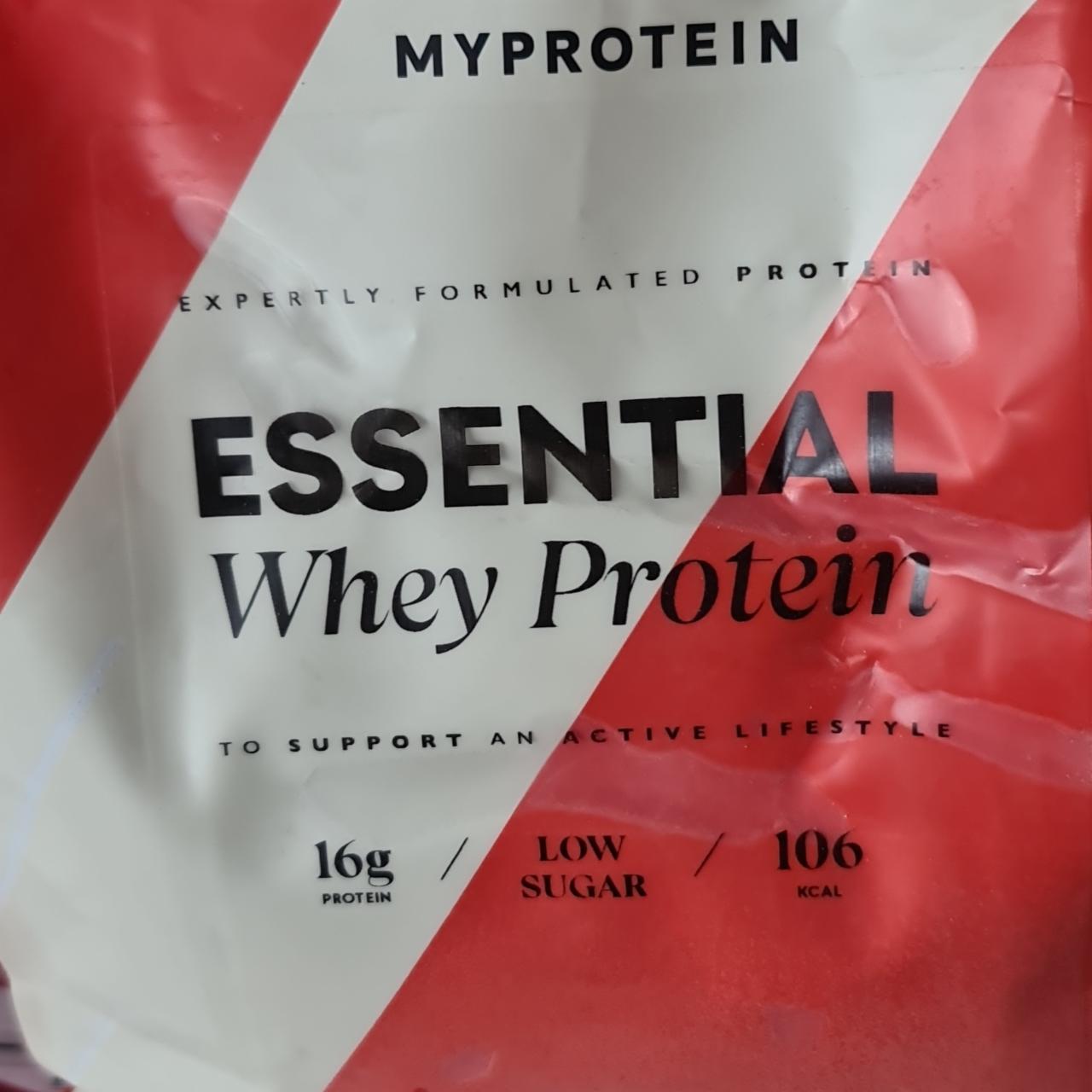 Fotografie - Essential whey protein chocolate Myprotein