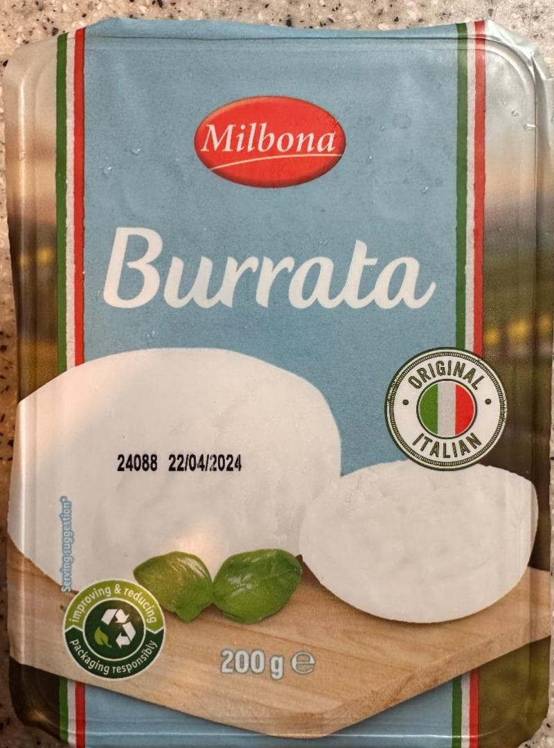 Fotografie - Burrata Milbona