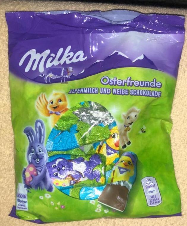 Fotografie - Osterfreunde Alpenmilch und Weißer Schokolade Milka