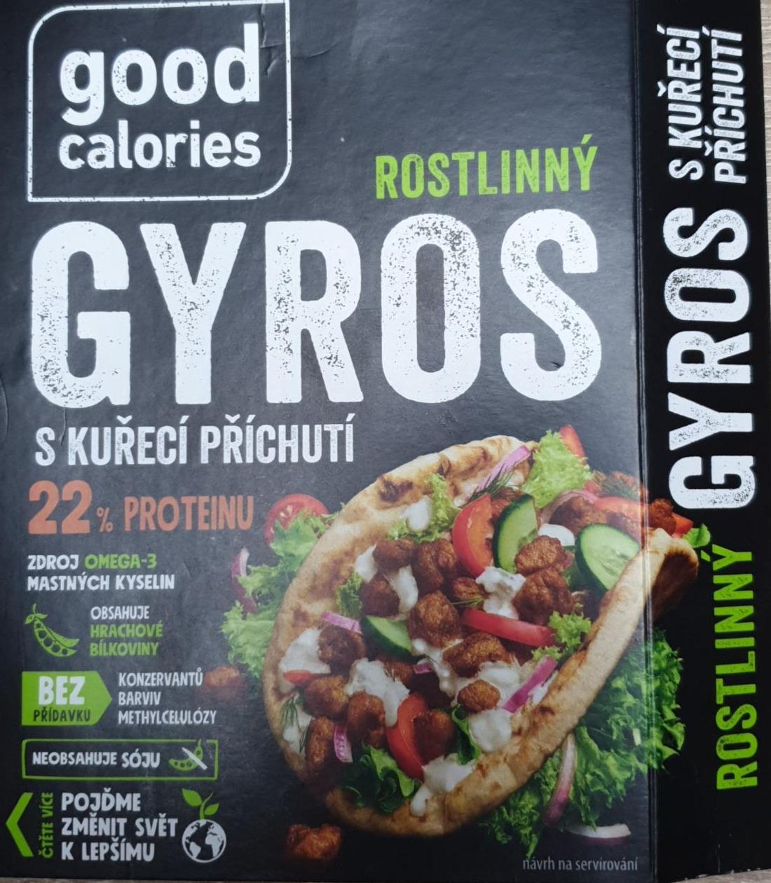 Fotografie - Rostlinný gyros s kuřecí příchutí Good calories